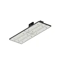 LED 3-Phasen Leuchte TRACK PANEL, 90°, 40W, 3000/4000K, 6600/12300lm, IP20, DALI dimmbar, schwarz