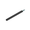 LED Notlichtmodul EASYLIGHT 1000 LED Lichtbandsystem, 3W, 5000K, 450lm IP20, DALI dimmbar, schwarz