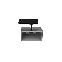 LED 3-Phasen Strahler TRACKSPOT P SQ, eckig, 24°, 12W, 3000K, 1873/6283lm, IP20, schwarz