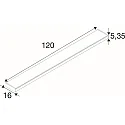 LED Pendelleuchte WORKLIGHT P LINE, 120cm, 27W, 3000/4000K, 3500/6900lm, IP20, DALI dimmbar, weiß