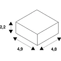 SLV Erweiterungsmodul DALI INTERFACE DIM Modul, PUSH DIMM / DALI PCU TW G2, IP20, weiß