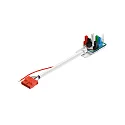 Steckverbinder CON 6P103 für LED Lichtbandsystem RETRO, 6-polig, weiß