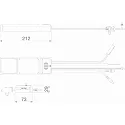 SLV LED Notlicht Set, 3W, 220-240V AC, 10-50V DC, Notbetrieb bis 3 Std., weiß