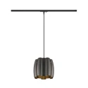 1-Phasen Schienen-Pendelleuchte HAVEN 25, IP20, E27 (exkl.), schwarz