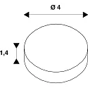 SLV ring for GRIP! M, nickel