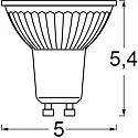 SLV LED Smart Leuchtmittel PAR16, 45°, GU10, 4,7W, 2700K, 350lm, Zigbee, Apple, Google, Alexa, IP20, klar