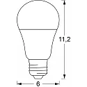 SLV LED Smart Leuchtmittel A60, 200°, E27, 9W, RGBW, 806lm, Zigbee, Apple, Google, Alexa, IP20, matt