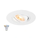 Einbaustrahler NEW TRIA® 75 XL SMART SET rund GU10, inkl. Leuchmittel, weiß