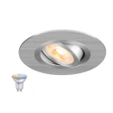 Einbaustrahler NEW TRIA® 75 XL SMART SET rund GU10 TW, Set inkl. Leuchtmittel, Aluminium