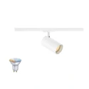 1-phase spot ASTO TUBE SMART SET 1PH GU10 TW set of 1, tunable white, with lamp socket GU10 IP20, white dimmable