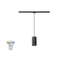 1-phase pendant luminaire ASTO TUBE SMART SET 1PH PD GU10 set of 1, ZigBee controllable, with lamp socket GU10 IP20