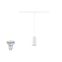 1-phase pendant luminaire ASTO TUBE SMART SET 1PH PD GU10 TW set of 1, tunable white, ZigBee controllable