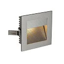 Einbauleuchte FRAME CURVE LED silbergrau, LED warmweiß
