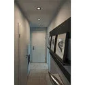 SLV LED Recessed luminaire FRAME BASIC LED SET Downlight, 9,4W, SMD LED, 3000K, 90°, incl. Driver, Clip springs, black
