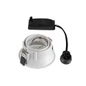 SLV Einbauleuchte HORN-T GU10, 1xGU10, 230V, Clipfedern, weiß