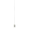 Pendelleuchte FITU PD, E27, Länge 9.1cm, Pendel 500cm, mit offenem Kabelende, Weiß