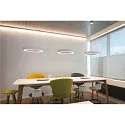 SLV LED Pendelleuchte MEDO RING 60, 35W 3000K 2000lm 105°, dimmbar 1-10V, weiß