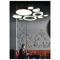 SLV LED Pendelleuchte MEDO RING 90, 58W 3000K 3945lm 105°, dimmbar 1-10V, Weiß