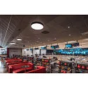 SLV LED Ceiling luminaire MEDO 90 LED Pendant luminaire, 120W, 120°, 3000K, black