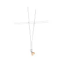 WIRE LUMINAIRE, for TENSEO low-voltage wire system, QR-C51, white