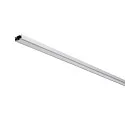 1-Phasen Hochvolt-Schiene, Aufbauversion / Pendelversion, 220-240V AC, Aluminium, 200cm, silbergrau