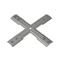 Stabilisator X-Verbinder für 1-Phasen HV-Stromschiene, nickel matt