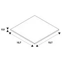 SLV Stabilisator X-Verbinder für 1-Phasen HV-Stromschiene, nickel matt