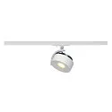 SLV LED 1-Phasen-Strahler KALU TRACK LED PHASE, 13W 3000K 970lm 95°, dimmbar, kardanisch, weiß, CRi>80