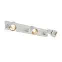 SLV Wandleuchte PURI 3 Deckenleuchte, 3xGU10, mit Dekoring, weiß