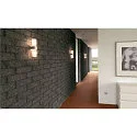 SLV Wandleuchte DENA II Leuchtenschirm Glas alu-brushed
