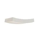 SLV Gips-Wandleuchte GL 102 CURVE weiß
