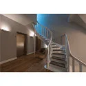 SLV Gips-Wandleuchte GL 102 CURVE weiß