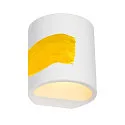 SLV Gips-Wandleuchte PLASTRA GL 104 ROUND, G9 42W, weiß