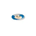 SLV Gips-Einbauleuchte PLASTRA Downlight, GU10, rund, weiß