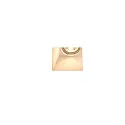 SLV Gips-Einbauleuchte PLASTRA Downlight, GU10, eckig, weiß