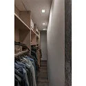 SLV Gips-Einbauleuchte PLASTRA Downlight, GU10, eckig, weiß