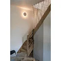 SLV PLASTRA, Wandleuchte, LED, 3000K, rund, weißer Gips
