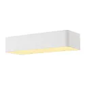 Wandleuchte WL 149 R7s rechteckig, mattweiß, 78mm, max. 60W