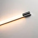 SLV LED Wandleuchte TRUKKO 90cm, chrom/weiß, 11,4W, SMD LED, 3000K, IP44