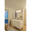 SLV LED Wandleuchte TRUKKO 90cm, chrom/weiß, 11,4W, SMD LED, 3000K, IP44