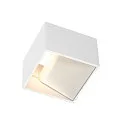 LED Wandleuchte LOGS IN, Up/Down, indirekt, CRi >90, warmweiß, 6W 3000K 470lm, weiß