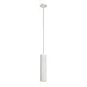 Pendelleuchte ENOLA B PD-1, GU10 QPAR51, IP20, ø 6,7cm / H 30cm, Aluminium, weiß