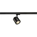 3-HV-phase-track LED Spot ENOLA C, rotatable, swivelling, 12W 3000K 900lm, 55°, black