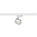 SLV LED 3-Phasen-Strahler KALU TRACK LED PHASE, 13W 3000K 970lm 95°, dimmbar, kardanisch, weiß, CRi>90