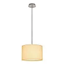SLV Pendelleuchte FENDA, 150cm, mit Rosette, E27, ohne Schirm, Chrom