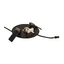 SLV Premium LED Pendant luminaire HELIA 40 PD, Recessed luminaire, 9W 3000K 720lm 30°, black