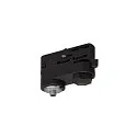 Zubehör für 3-Phasen-Aufbauschiene S-TRACK - Leuchtenadapter, Schwarz