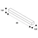 Zubehör für EASYTEC II Flexibler Deckenhalter für Dachschrägen