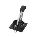 SLV PIREQ QPAR51 SQUARE DOWNLIGHT, square, max. 50W, incl. clip springs, matt black
