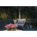 SLV Outdoor Aufbau- / Erdspieß-Strahler BIG NAUTILUS, IP65 IK06, GU10 QPAR51, neigbar, mit Steckerkabel, schwarz
